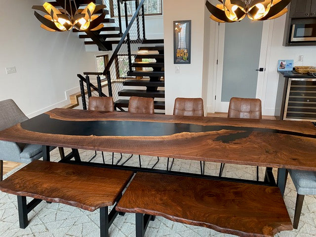 Snowshoe Statement Dining Table