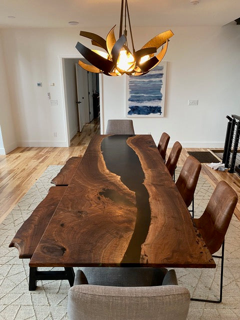 Snowshoe Statement Dining Table