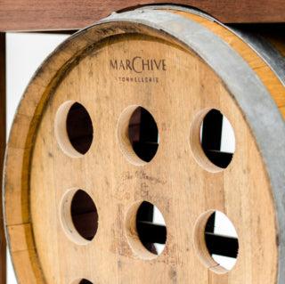 Wine Barrel Wine Rack