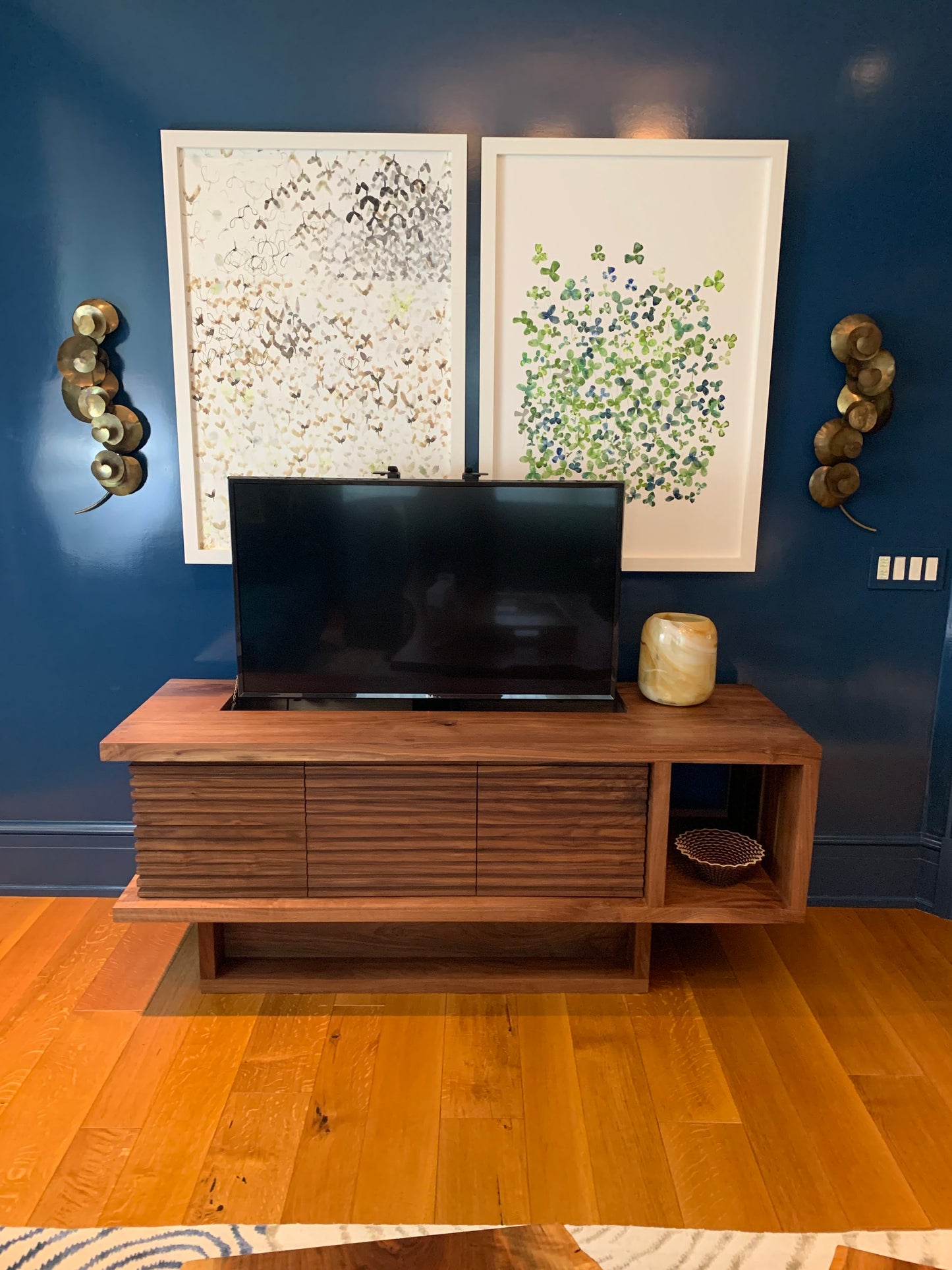 Credenza with a Hidden Compartment