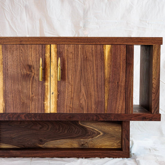 Hidden Storage Credenza for Weapons (or Wine)