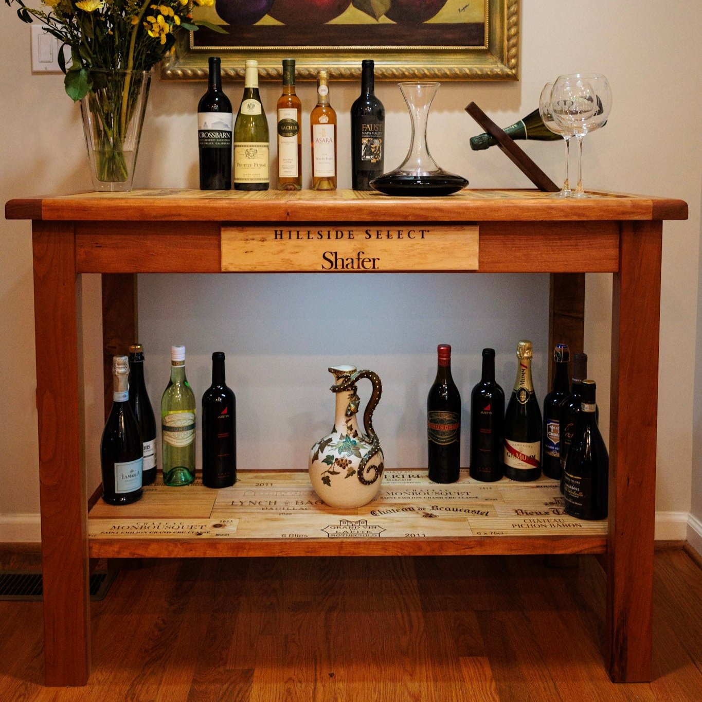 Wine Box Wine Table